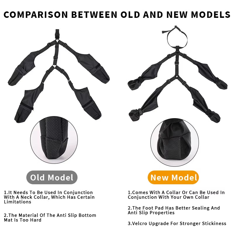 1Set Pet Rain Shoes Dog Rain Boots Waterproof Dog Boots Small Puppy Medium Large Dogs Pet Booties Anti-Slip Dog Shoes Rain Snow