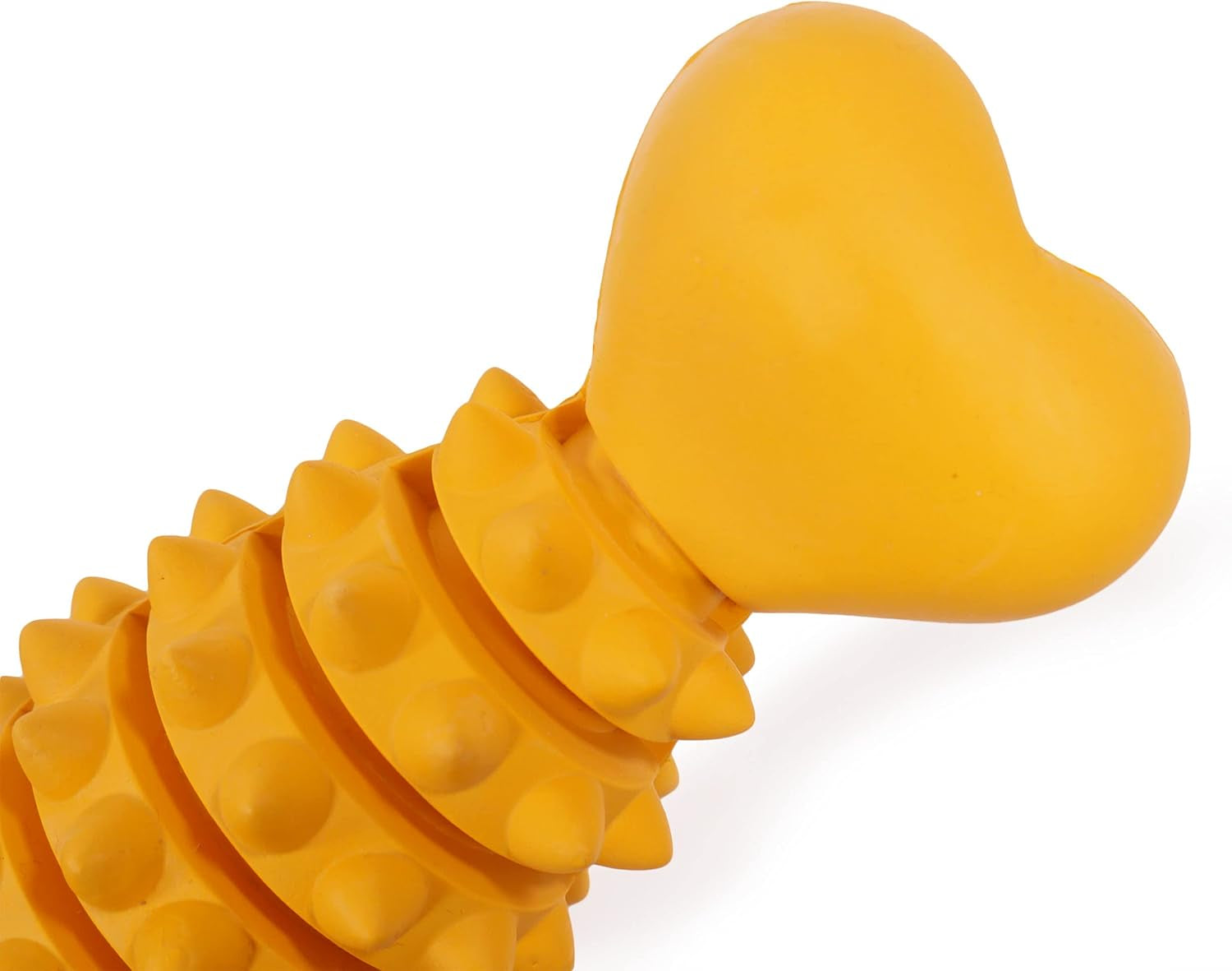 Rosewood Cyber Rubber Dental Bone for Dogs - Tough, Chew-Resistant Dog Toy - Non