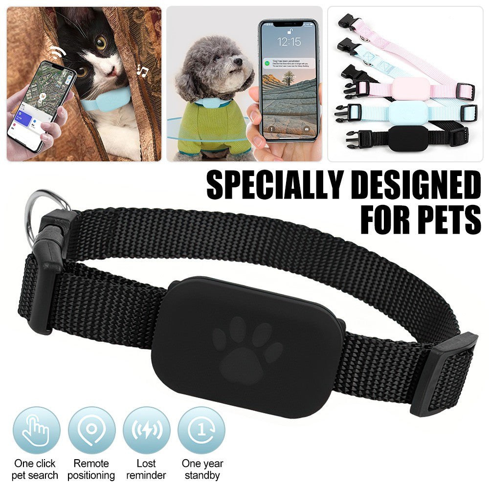 Pet Cat Dog GPS Locator Tracker anti Lost Tracking Finder Device with Collar