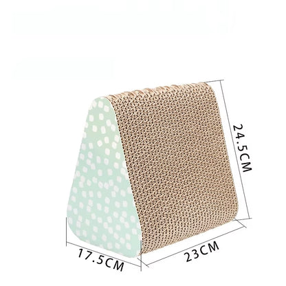 Cat Scratch Board Pad Grinding Nails Interactive Protecting Furniture Cat Toy Corrugated Large Size Catw Scratcher Toy Cardboard