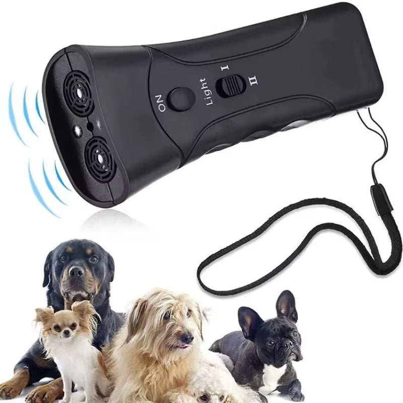 1Pcs Dog Repeller LED Ultrasonic from Dogs anti Barking Device Laser Dog Repeller Training Device