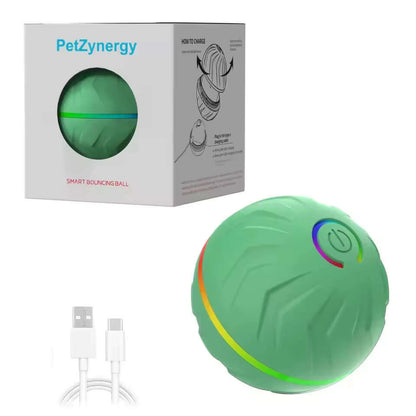 Pet Intelligent Gravity Bouncing Ball Dog Interactive Electric Smart Rolling Ball Dog Jumping Ball Pet Relaxation Sports Toys