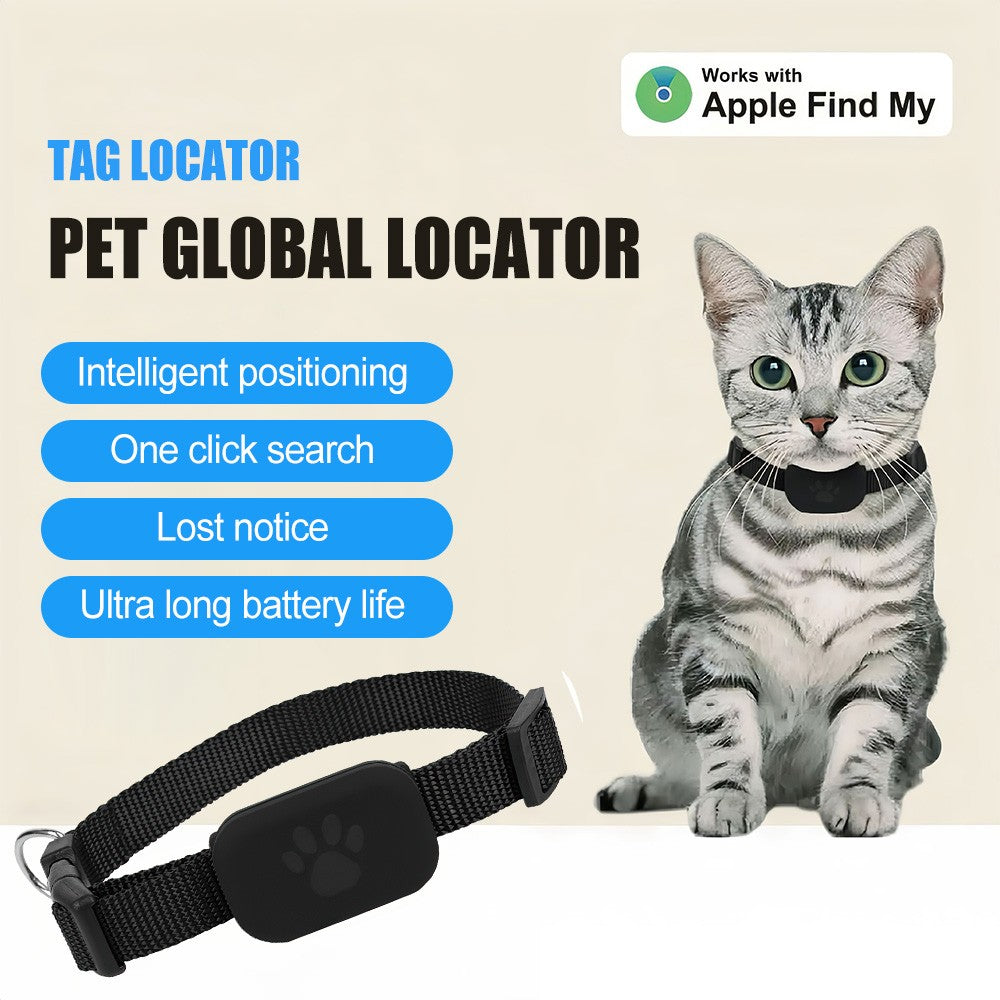 Pet Cat Dog GPS Locator Tracker anti Lost Tracking Finder Device with Collar
