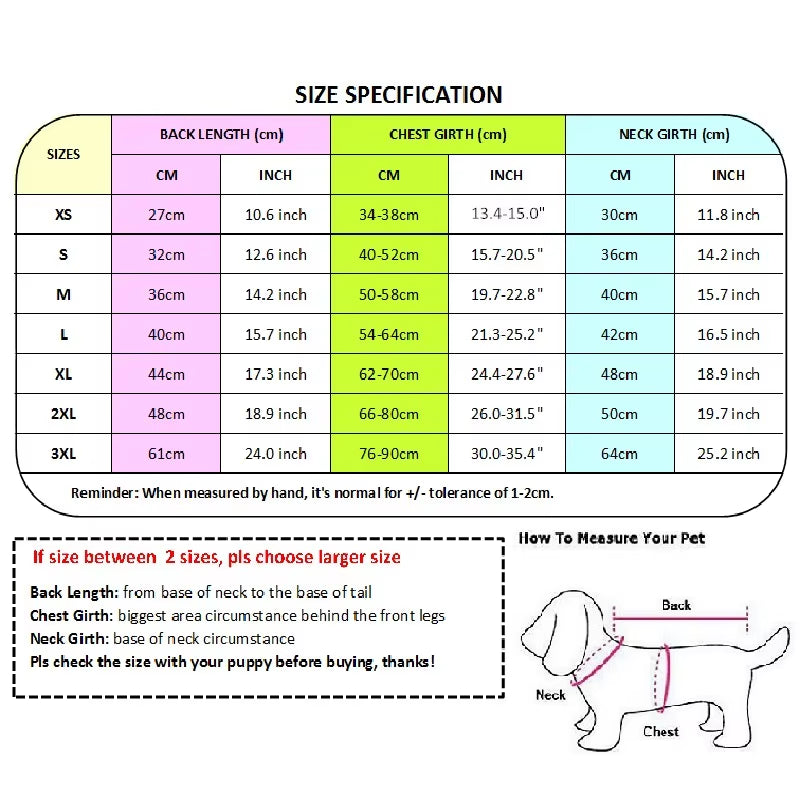 High Quality Dog Clothes Quilted Dog Coat Pet Warm Jacket Vest New Big Dog Retro Cozy Thick Vest Clothing 6 Colors