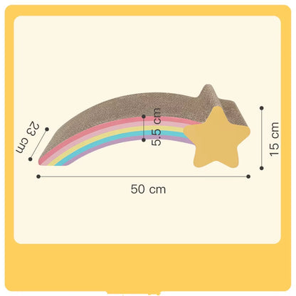 Cat Scratch Board Pad Grinding Nails Interactive Protecting Furniture Cat Toy Corrugated Large Size Catw Scratcher Toy Cardboard