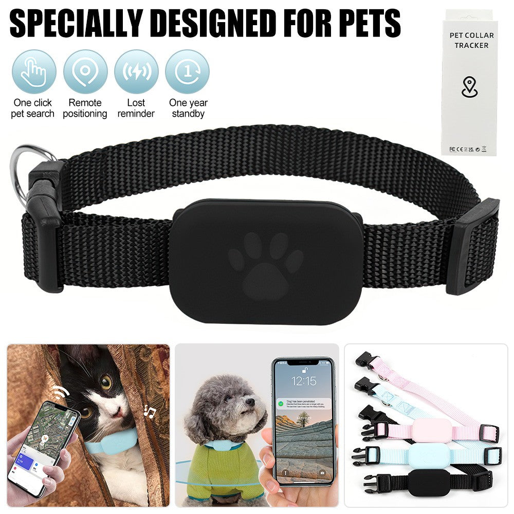 Pet Cat Dog GPS Locator Tracker anti Lost Tracking Finder Device with Collar