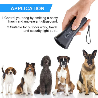1Pcs Dog Repeller LED Ultrasonic from Dogs anti Barking Device Laser Dog Repeller Training Device
