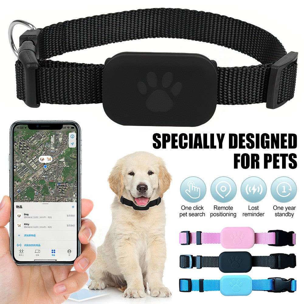 Pet Cat Dog GPS Locator Tracker anti Lost Tracking Finder Device with Collar